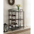 Burenda Blenders 40 x 29 x 12 in. Metal Storage Wine Rack - Brushed Copper BU1580109